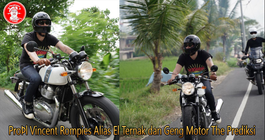 Profil Vincent Rompies Alias El Ternak dan Geng Motor The Prediksi
